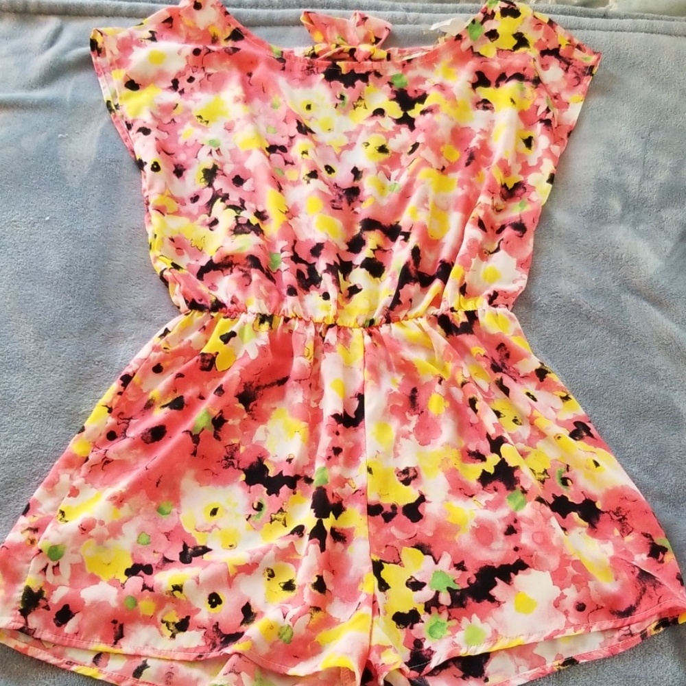 Floral Romper